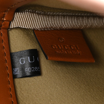 Gucci Canvas Large Vintage Shoulder Bag Brown 7 of 12