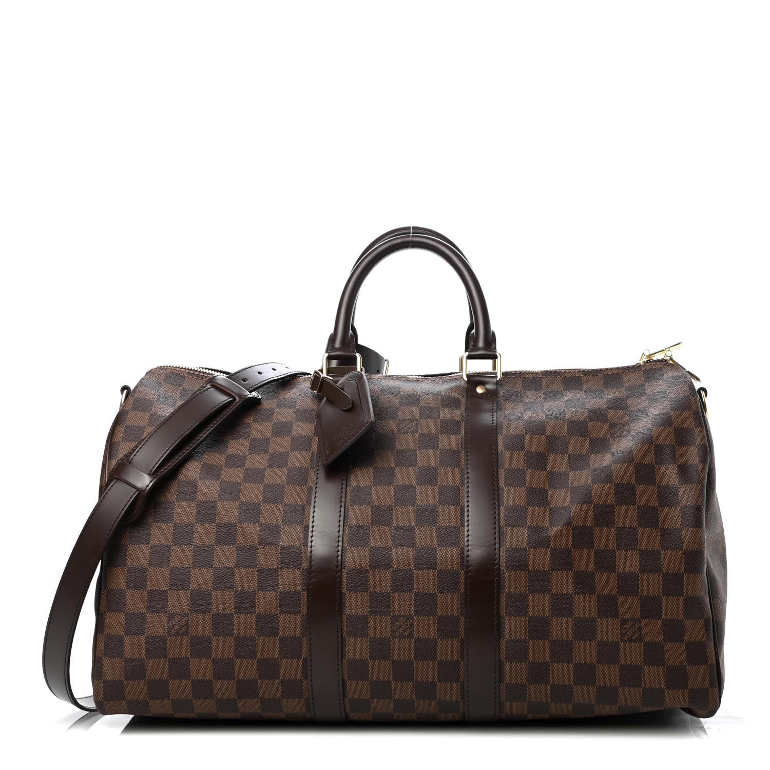 Louis Vuitton Damier Ebene Keepall Bandouliere 45 1 of 10