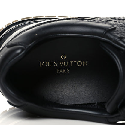 Louis Vuitton Metallic Empreinte Mens Run Away Sneakers 8 Charcoal 7 of 11