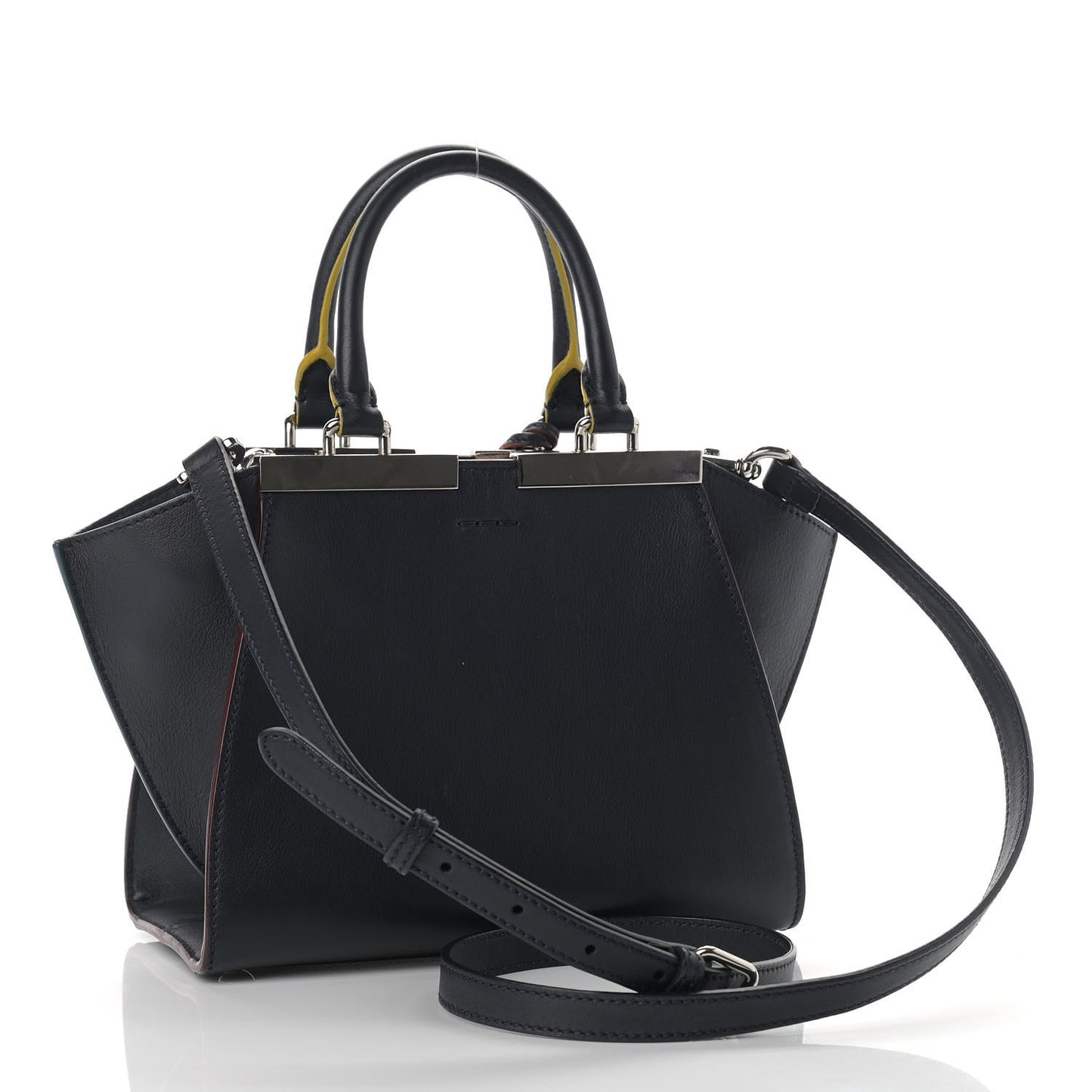 Vitello Dolce Mini 3jours Tote Blue Notte
