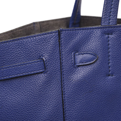 Celine Soft Grained Calfskin Medium Belt Cabas Phantom Indigo 13 of 16