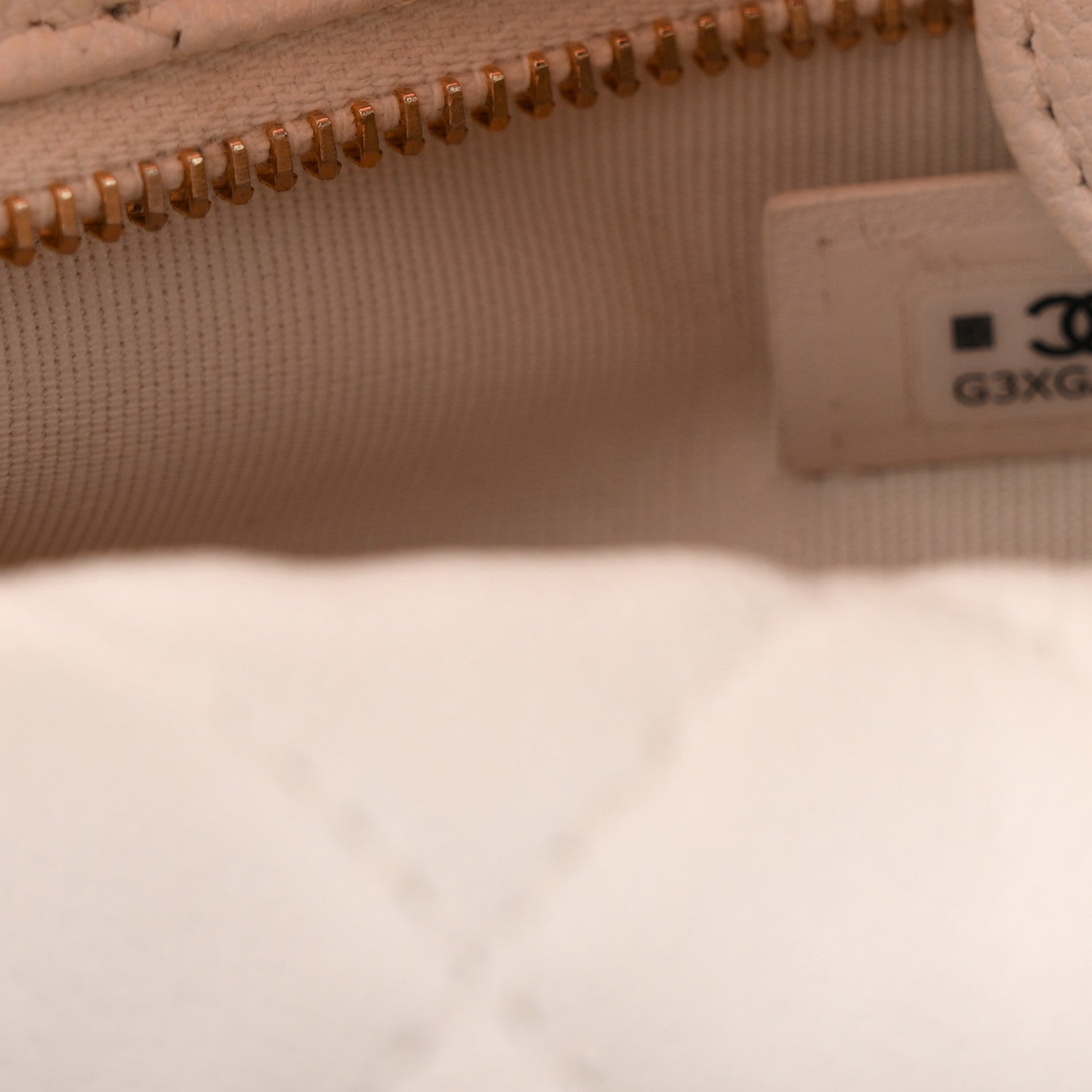 Chanel Caviar Quilted Polly Pocket Pouch Hobo White 7 of 10