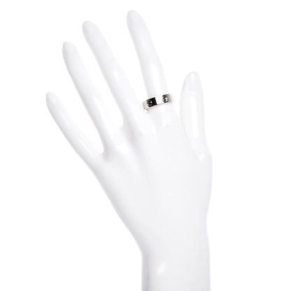 Cartier 18K White Gold 5.5mm LOVE Ring 55 7.25 2 of 4