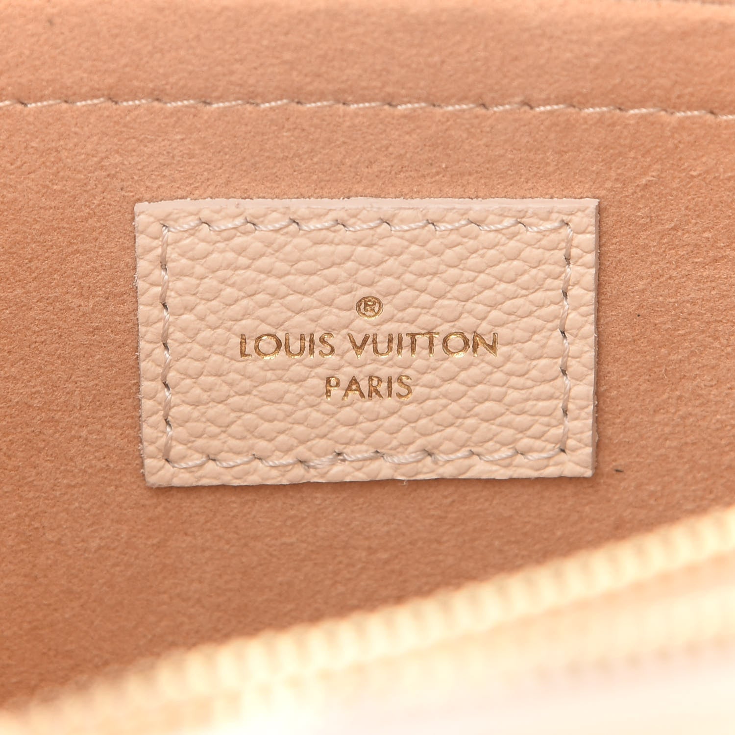 Louis Vuitton Empreinte Monogram Giant Multi Pochette Accessories Cream 9 of 9