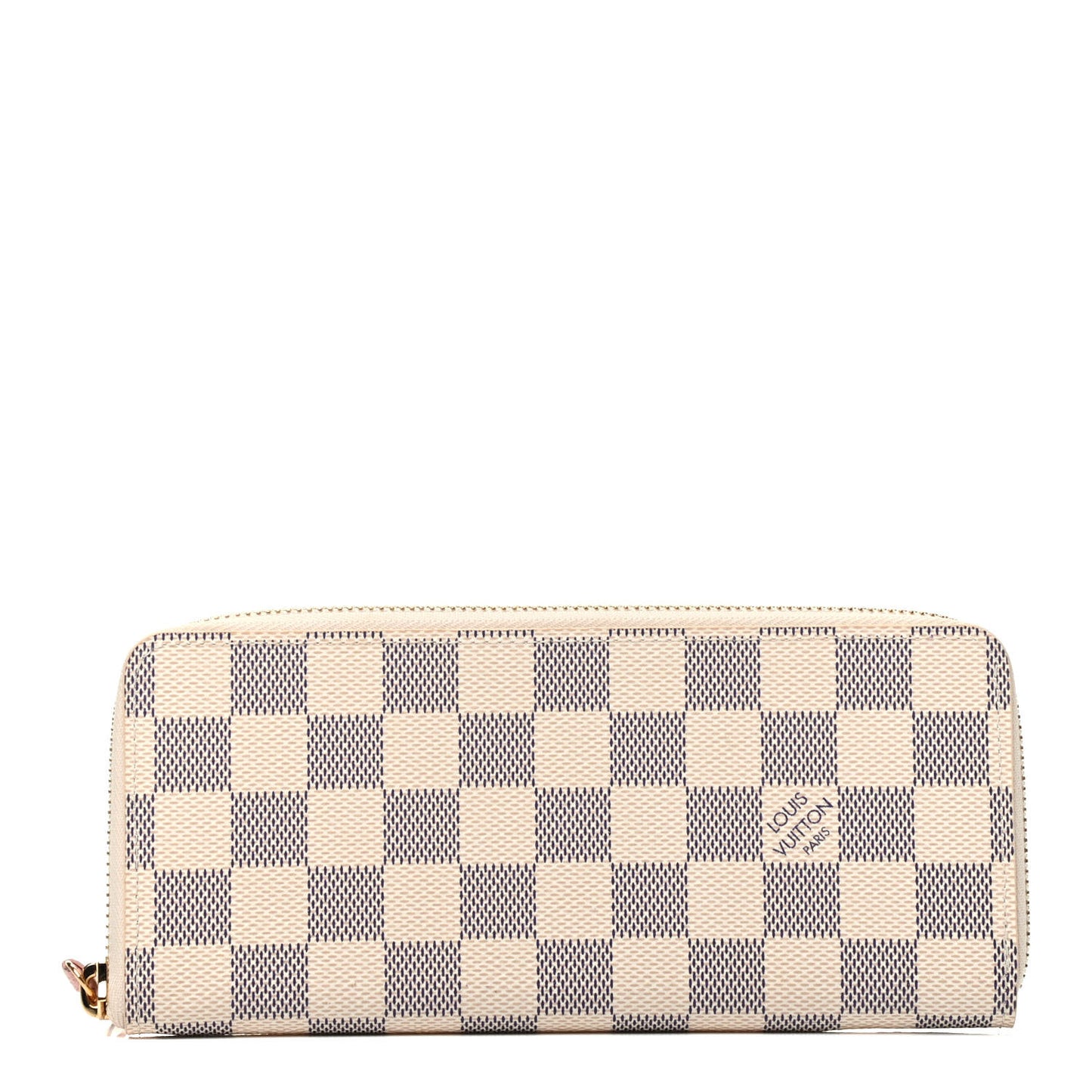 Damier Azur Clemence Wallet Rose Ballerine