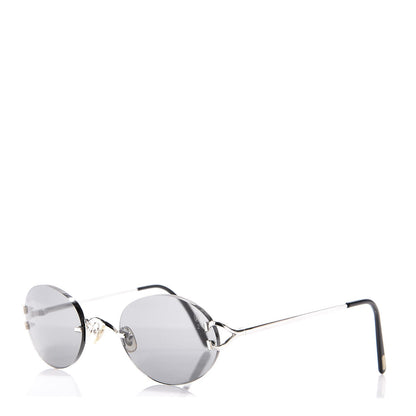 Cartier Oval Sunglasses 135 Gold 1 of 7