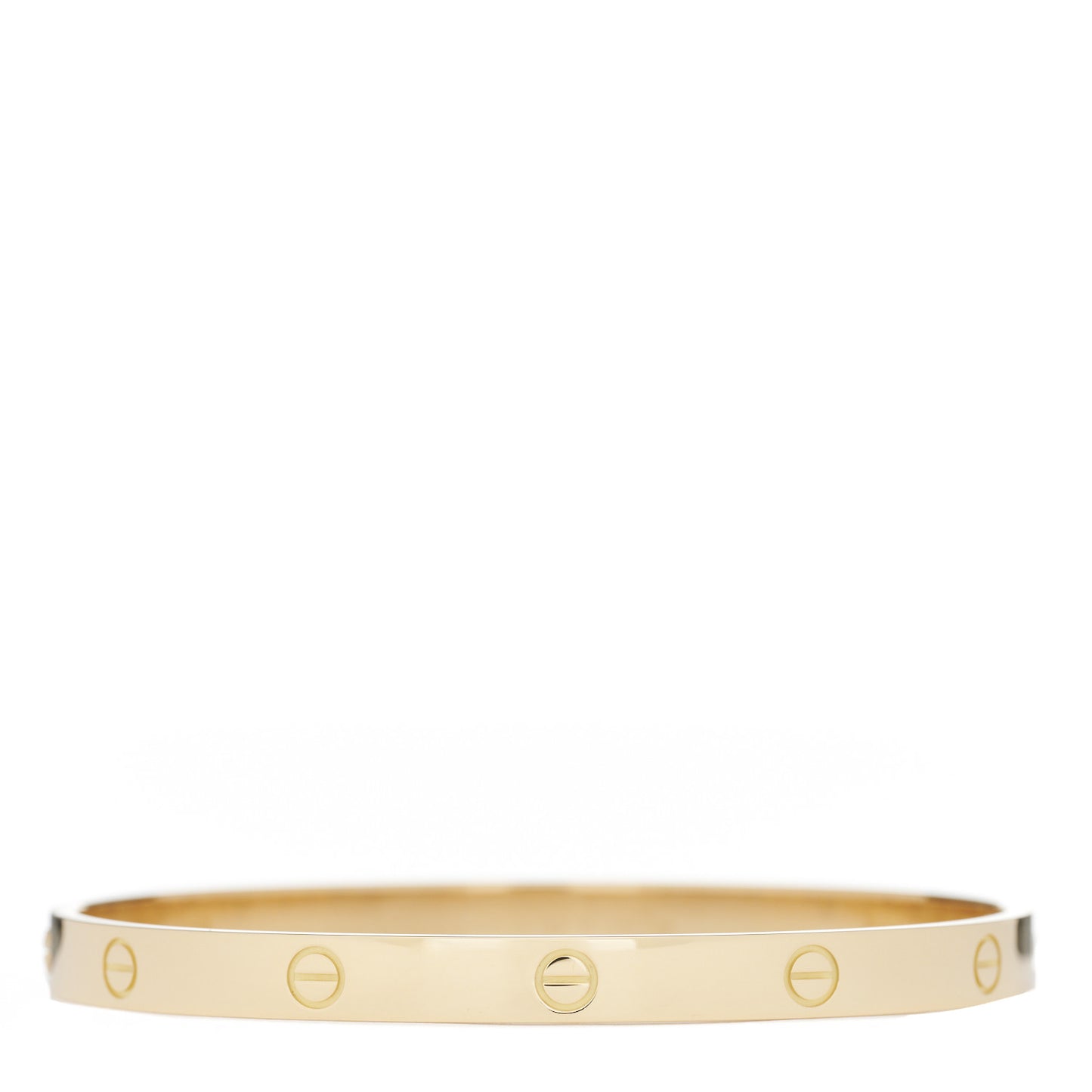 18K Yellow Gold LOVE Bracelet 21