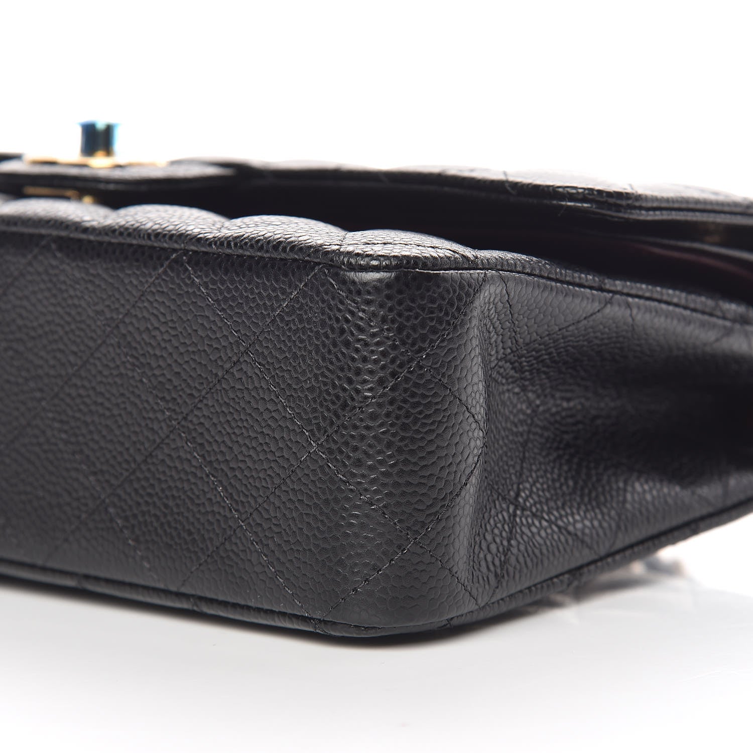 Chanel Caviar Quilted Medium Double Flap Black 10 of 10