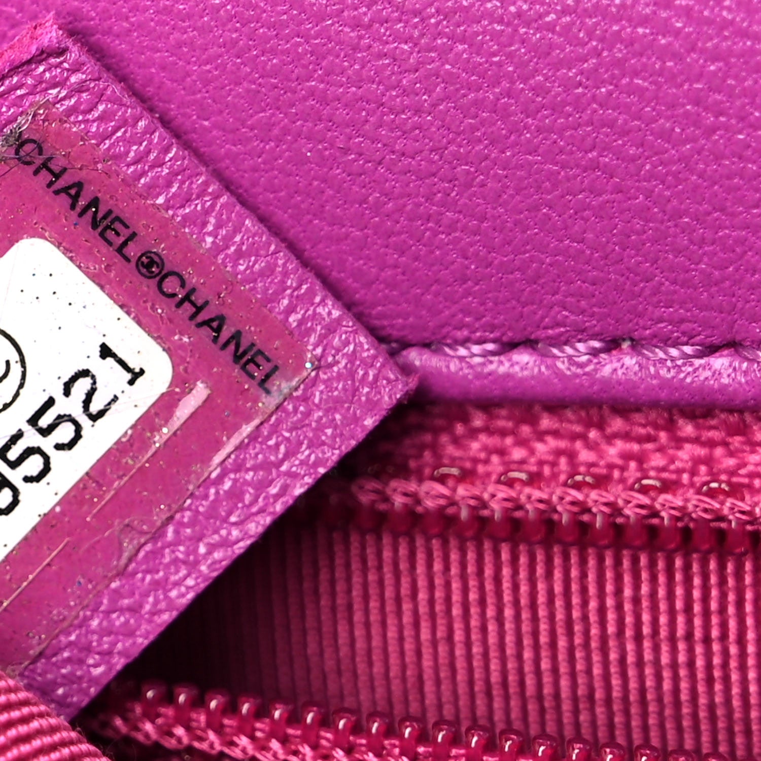 Chanel Lambskin Quilted Medium Chanel 19 Flap Purple 7 of 11