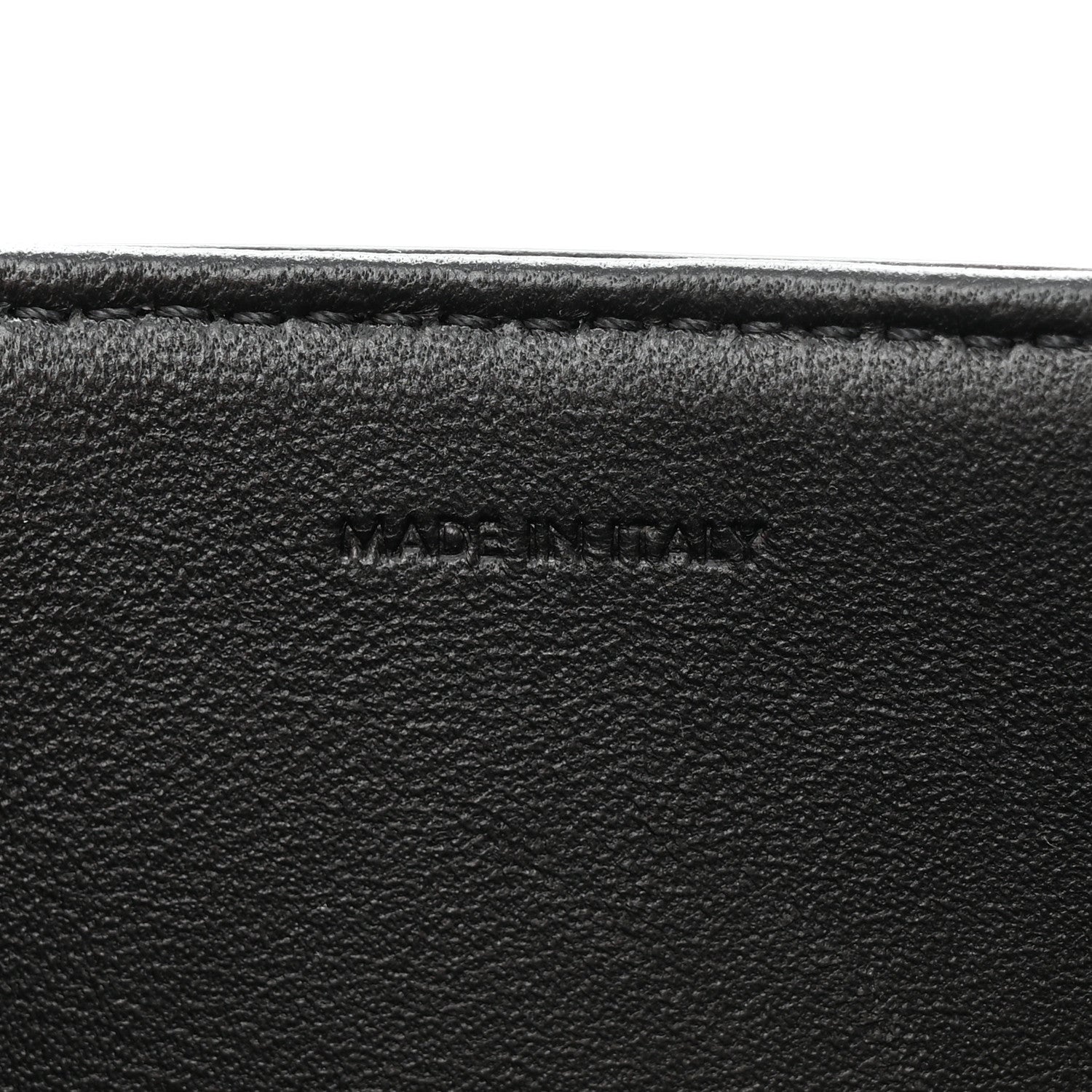Celine Shiny Calfskin Medium Triomphe Black 8 of 12