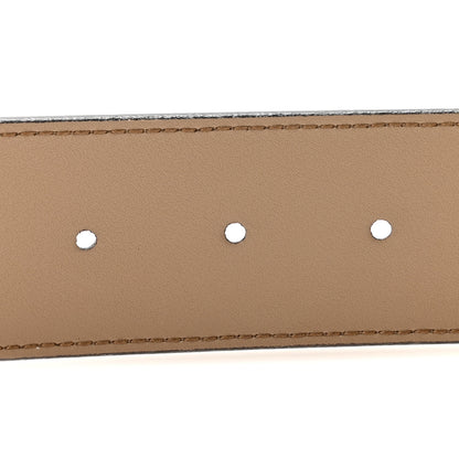 Gucci GG Supreme Monogram Suede Dionysus 40mm Belt 80 32 Beige Taupe 4 of 5