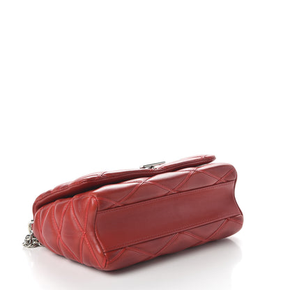 Louis Vuitton Lambskin Malletage GO-14 PM Red 5 of 10