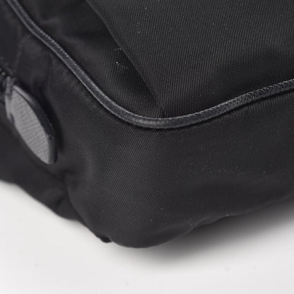 Prada Tessuto Nylon Saffiano Belt Bag Black 9 of 12