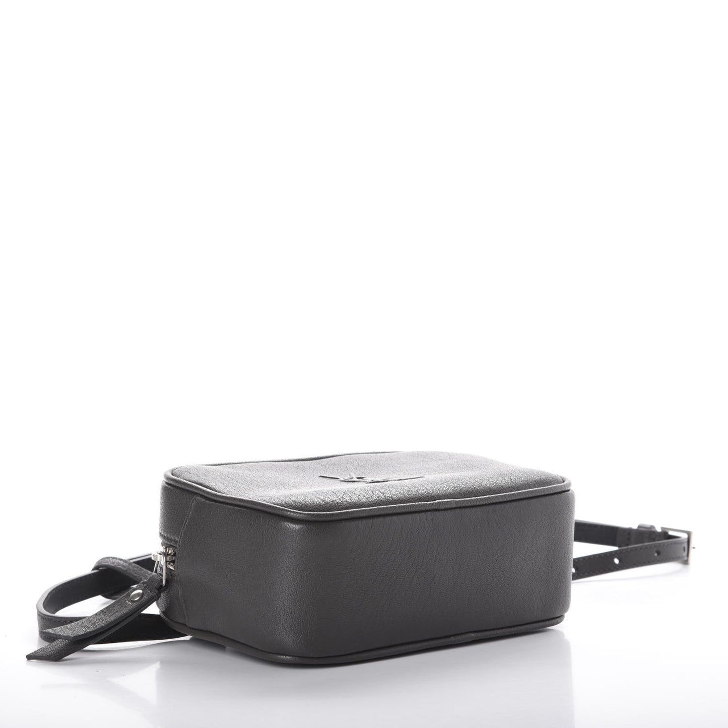 Lambskin Monogram Lou Belt Bag Asphalt