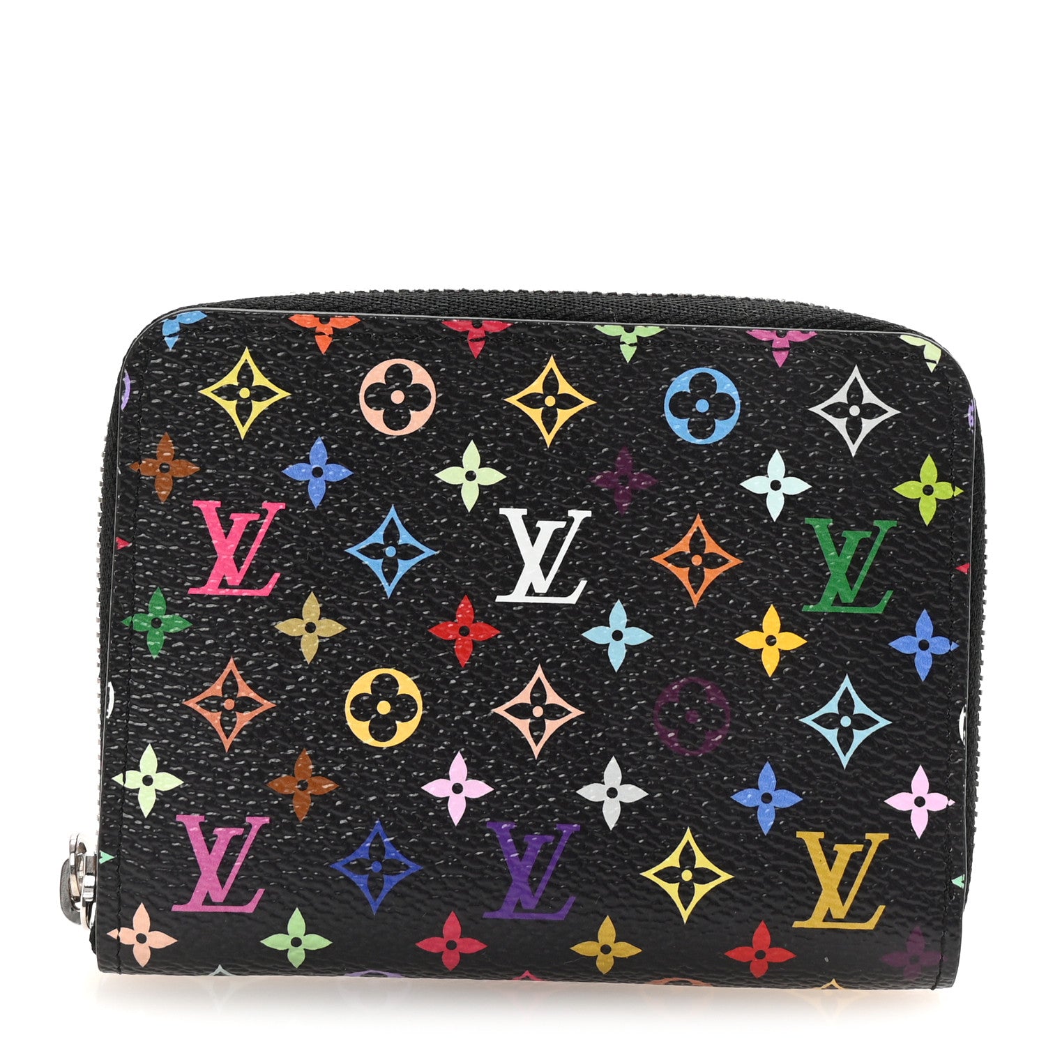 Louis Vuitton LV x TM Monogram Multicolor Zippy Coin Purse Black 1 of 6