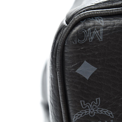 MCM Visetos Studded Small Stark Backpack Black 12 of 15