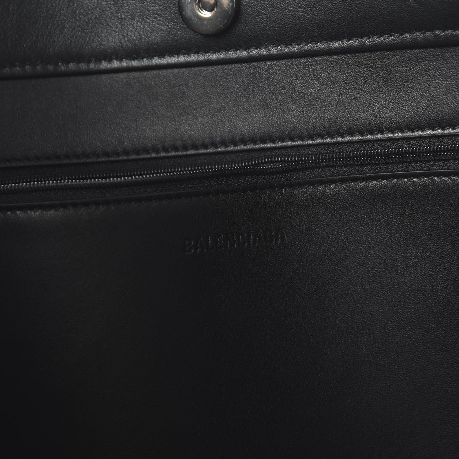 Balenciaga Calfskin You Are The World Market Shopper Tote M Black Multicolor 8 of 9