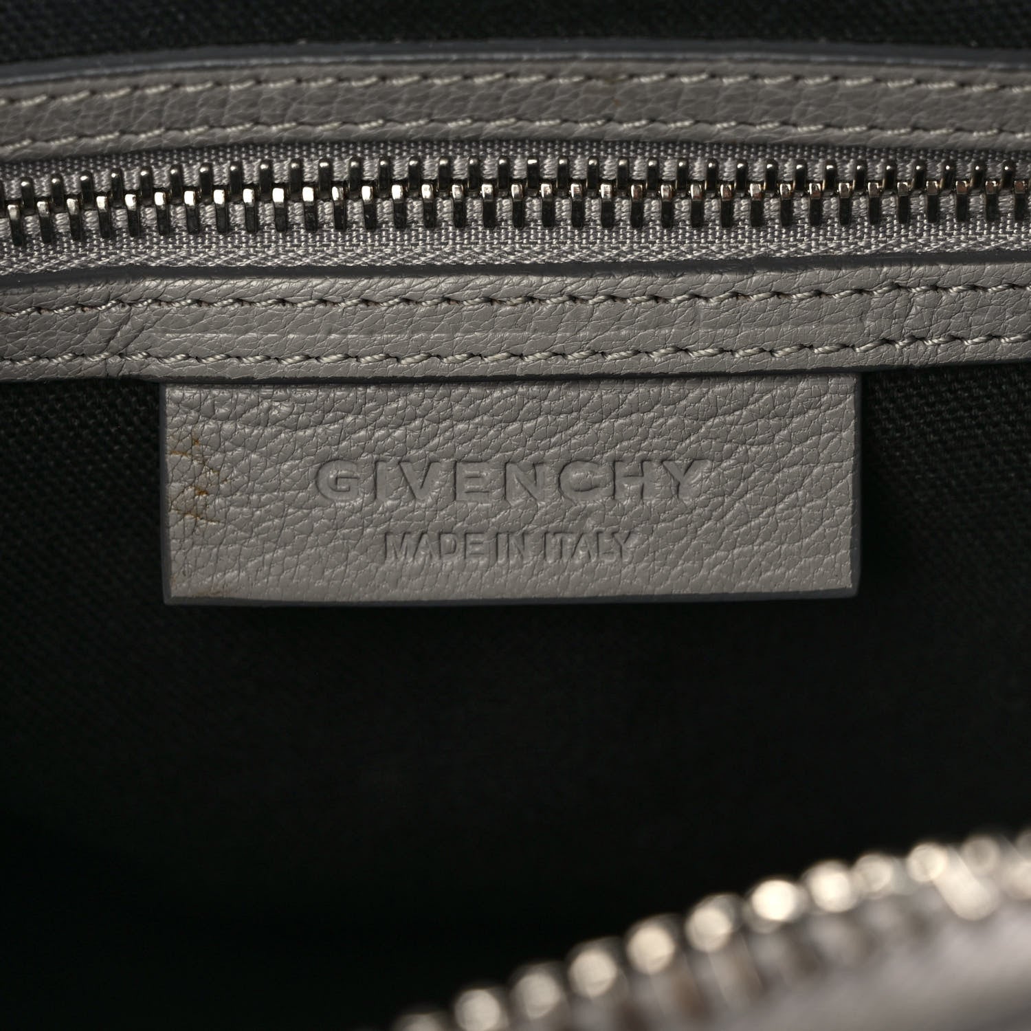 Givenchy Sugar Goatskin Mini Antigona Pearl Grey 6 of 9