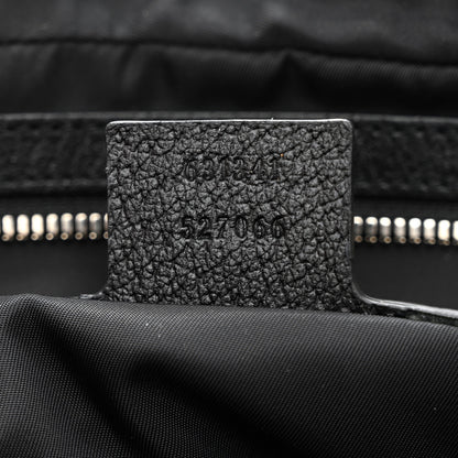 Gucci Econyl Nylon Monogram Off The Grid Belt Bag Black 8 of 12