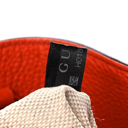 Gucci Pebbled Calfskin Medium Soho Chain Shoulder Bag Sun Orange 8 of 11