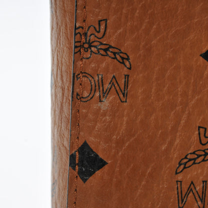 MCM Visetos Small Millie Crossbody Bag Cognac 11 of 14