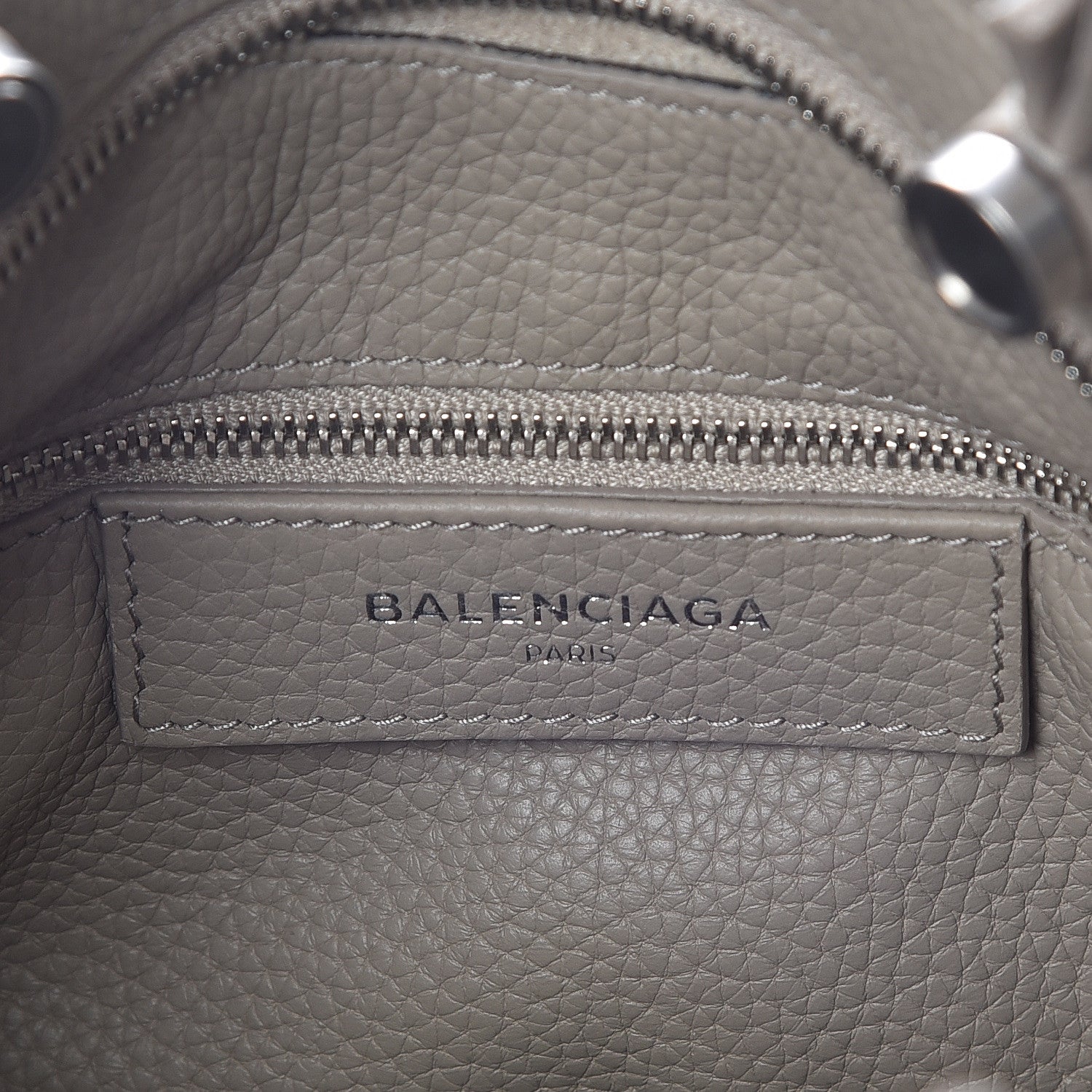 Balenciaga Veau Grana Perforated Blackout Hardware S City Gris Cendre 8 of 9