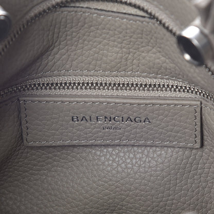 Balenciaga Veau Grana Perforated Blackout Hardware S City Gris Cendre 8 of 9