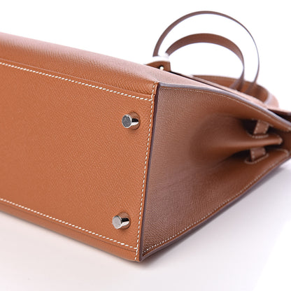 Hermes Epsom Kelly Sellier 28 Gold 8 of 37
