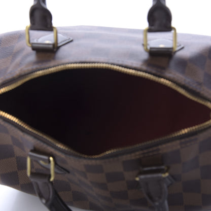 Louis Vuitton Damier Ebene Speedy Bandouliere 25 5 of 9