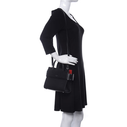 Givenchy Smooth Calfskin Mini Horizon Satchel Black 2 of 16