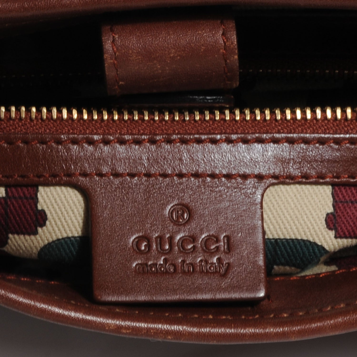 Gucci Guccissima Punch Hobo Brown 6 of 7