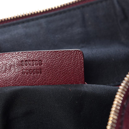 Alexander McQueen Suede Mini De Manta Tote Oxblood 7 of 10