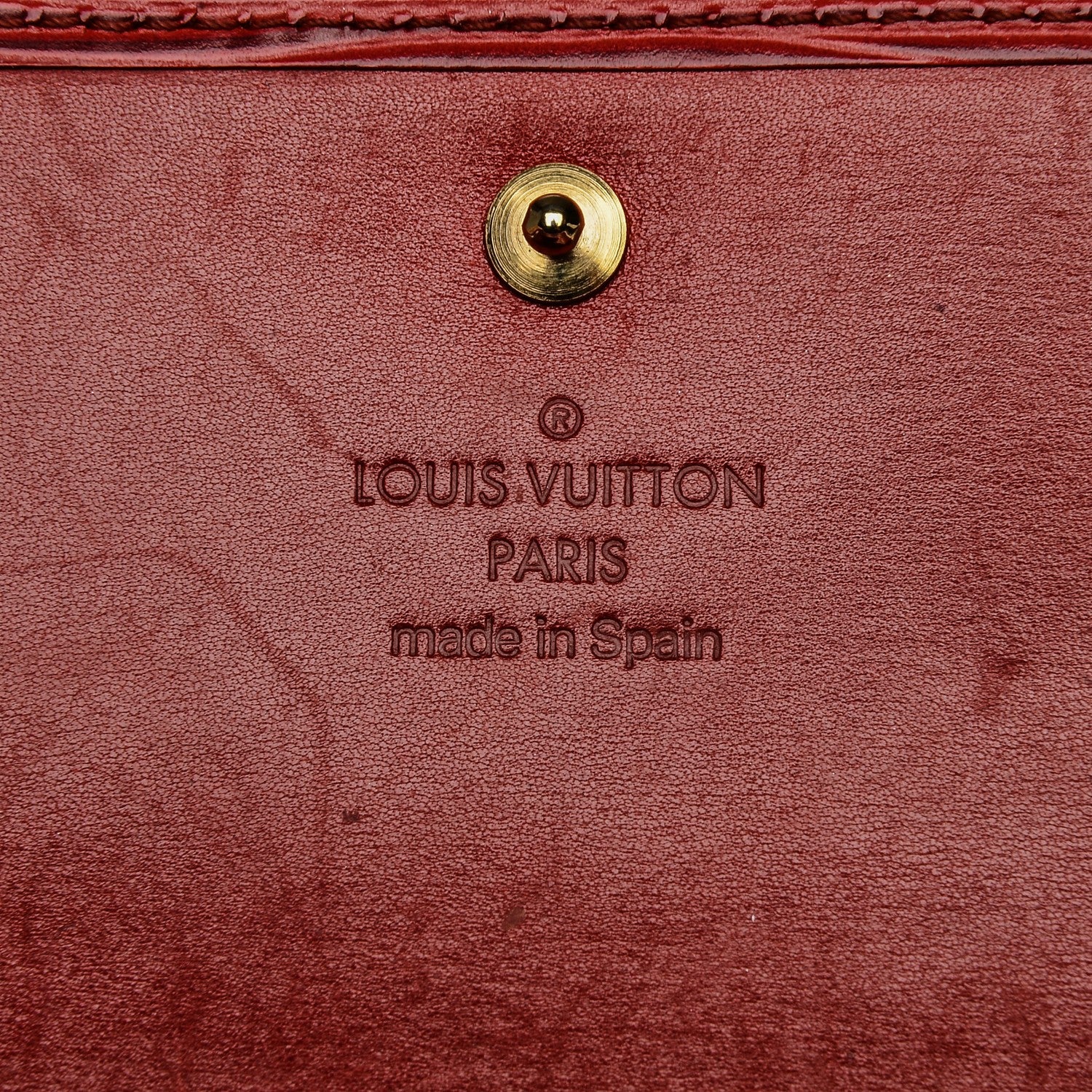 Louis Vuitton Epi Porte Tresor International Wallet Castillan Red 7 of 10