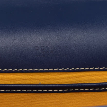 Goyard Goyardine Belvedere II PM Messenger Bag Navy 6 of 11