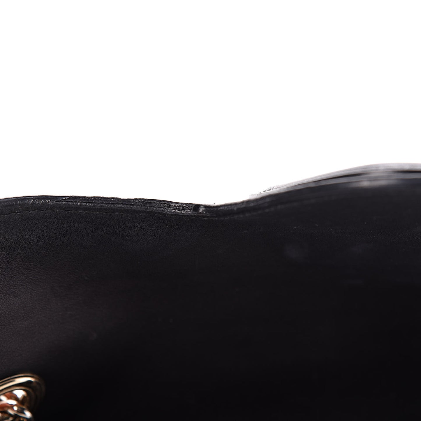 Guccissima Medium Emily Chain Shoulder Bag Black