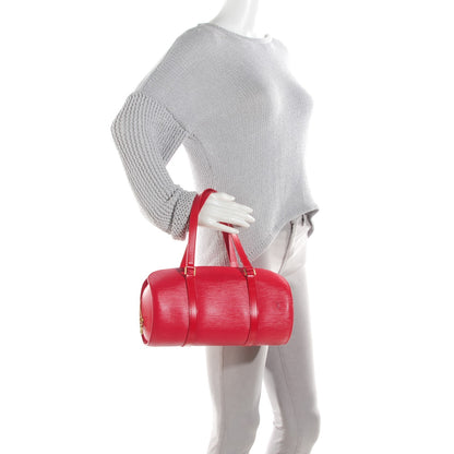 Louis Vuitton Epi Soufflot Red 2 of 8