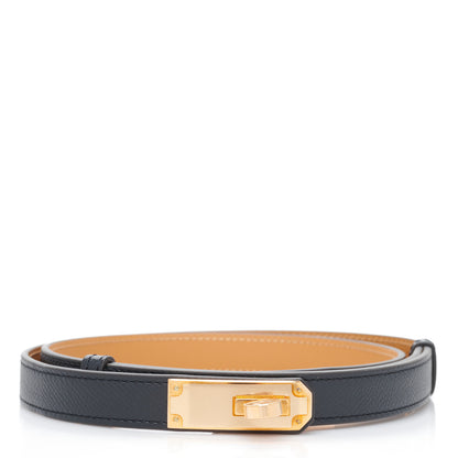 Hermes Epsom Kelly Belt Black 1 of 6