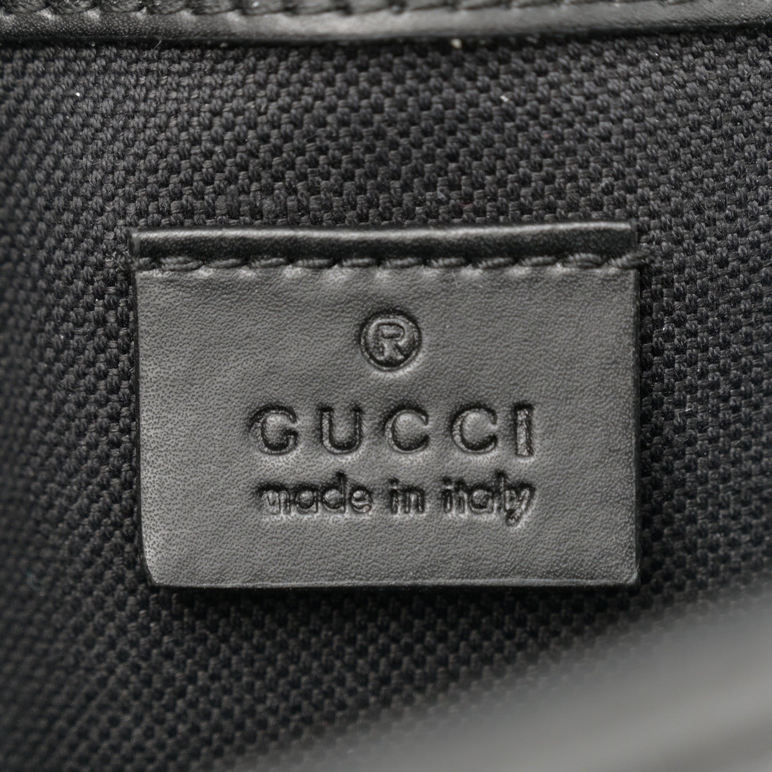 Gucci GG Supreme Monogram Web Slim Belt Bag Black Grey 6 of 12