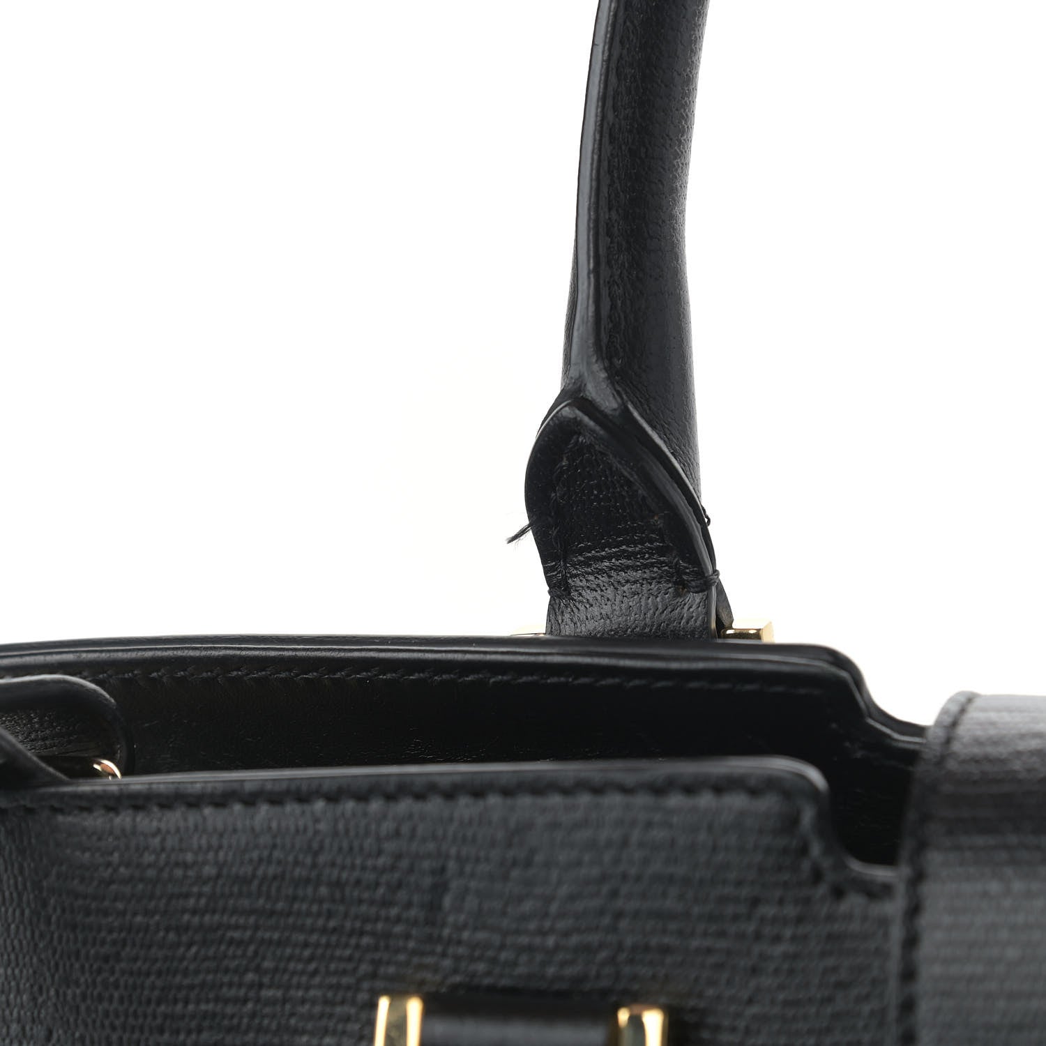 Saint Laurent Textured Calfskin Small Classic Y Cabas Black 12 of 13