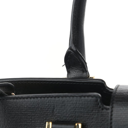 Saint Laurent Textured Calfskin Small Classic Y Cabas Black 12 of 13