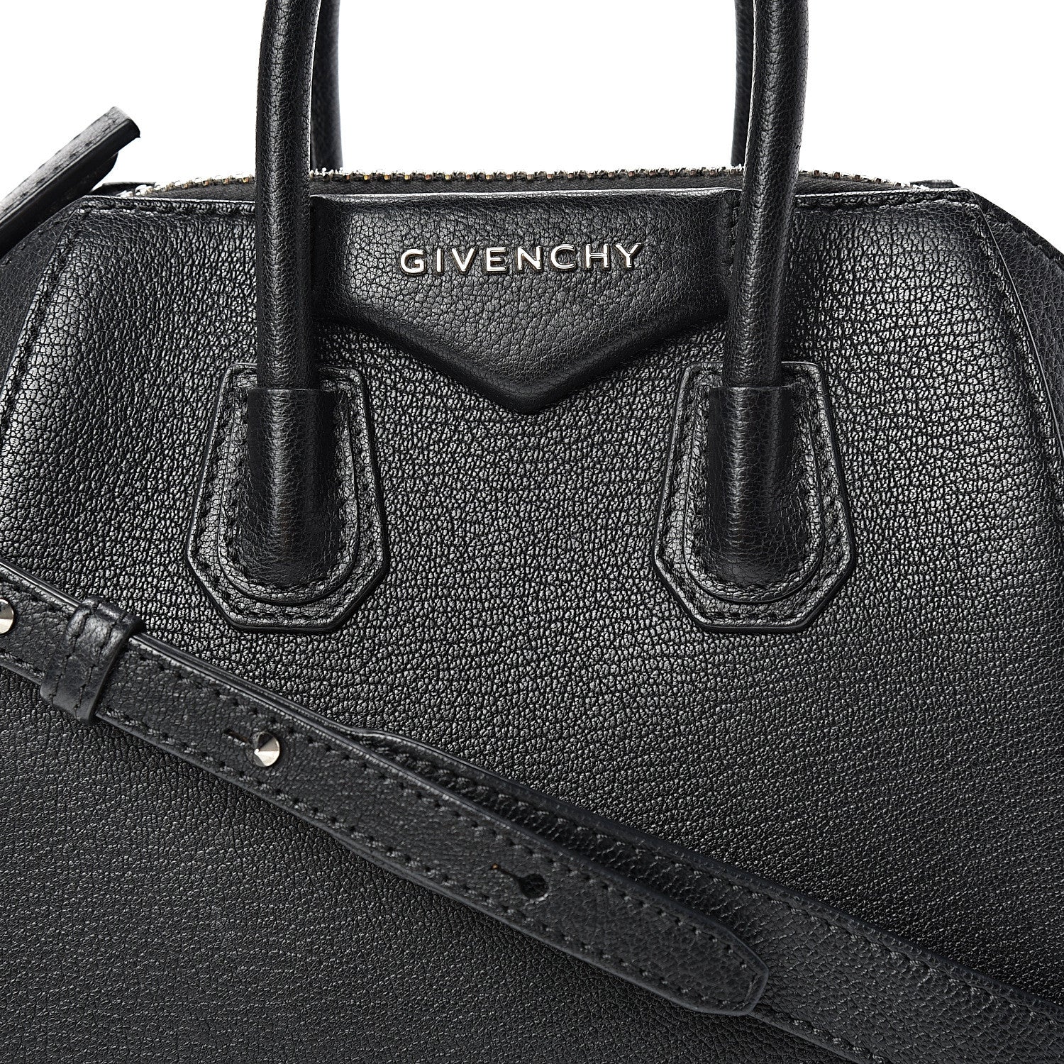Givenchy Sugar Goatskin Mini Antigona Black 7 of 10