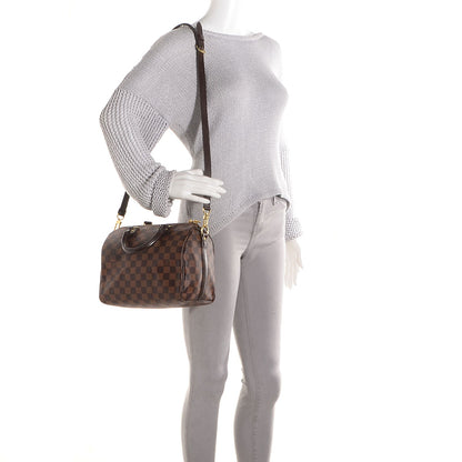 Louis Vuitton Damier Ebene Speedy Bandouliere 25 2 of 9