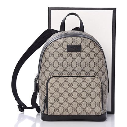 Gucci GG Supreme Monogram Small Eden Day Backpack Black 11 of 11