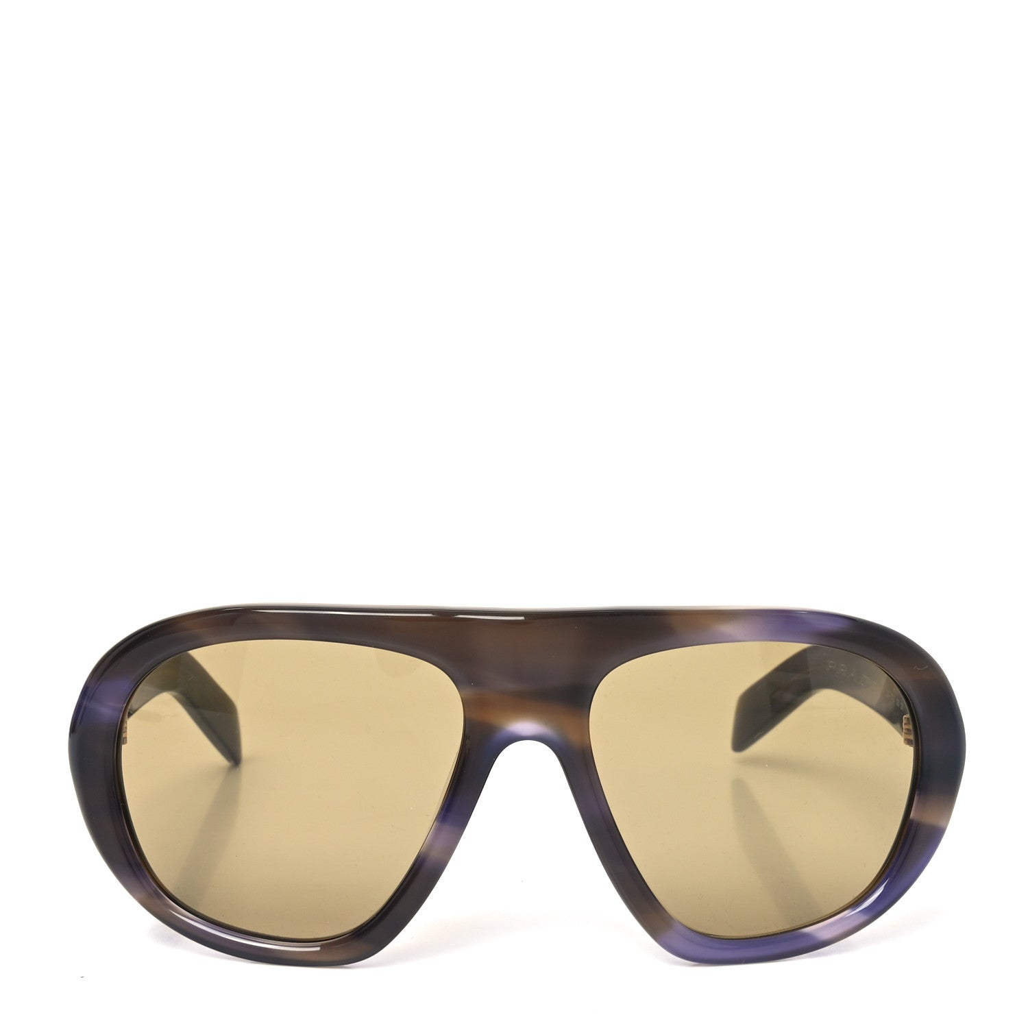 Prada Acetate Sunglasses SPR C05S Striped Laguma 2 of 7