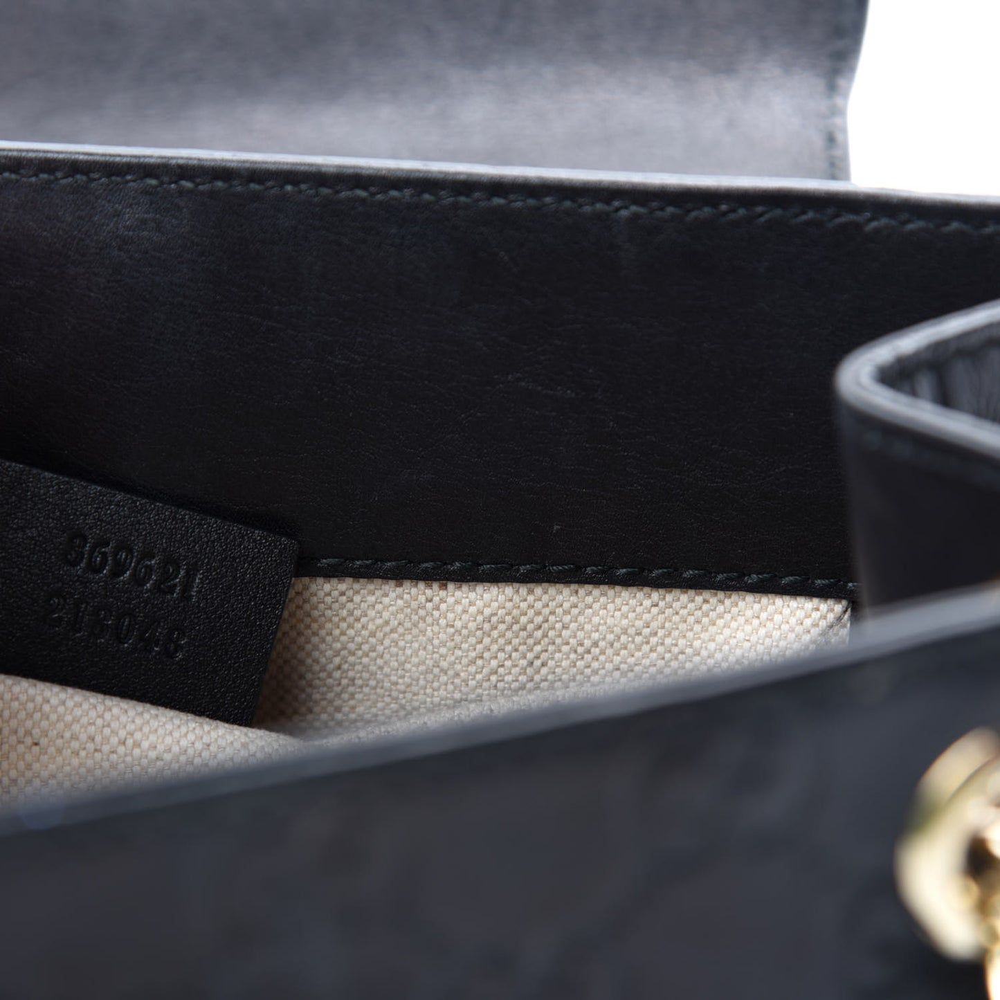 Guccissima Small Emily Shoulder Bag Black