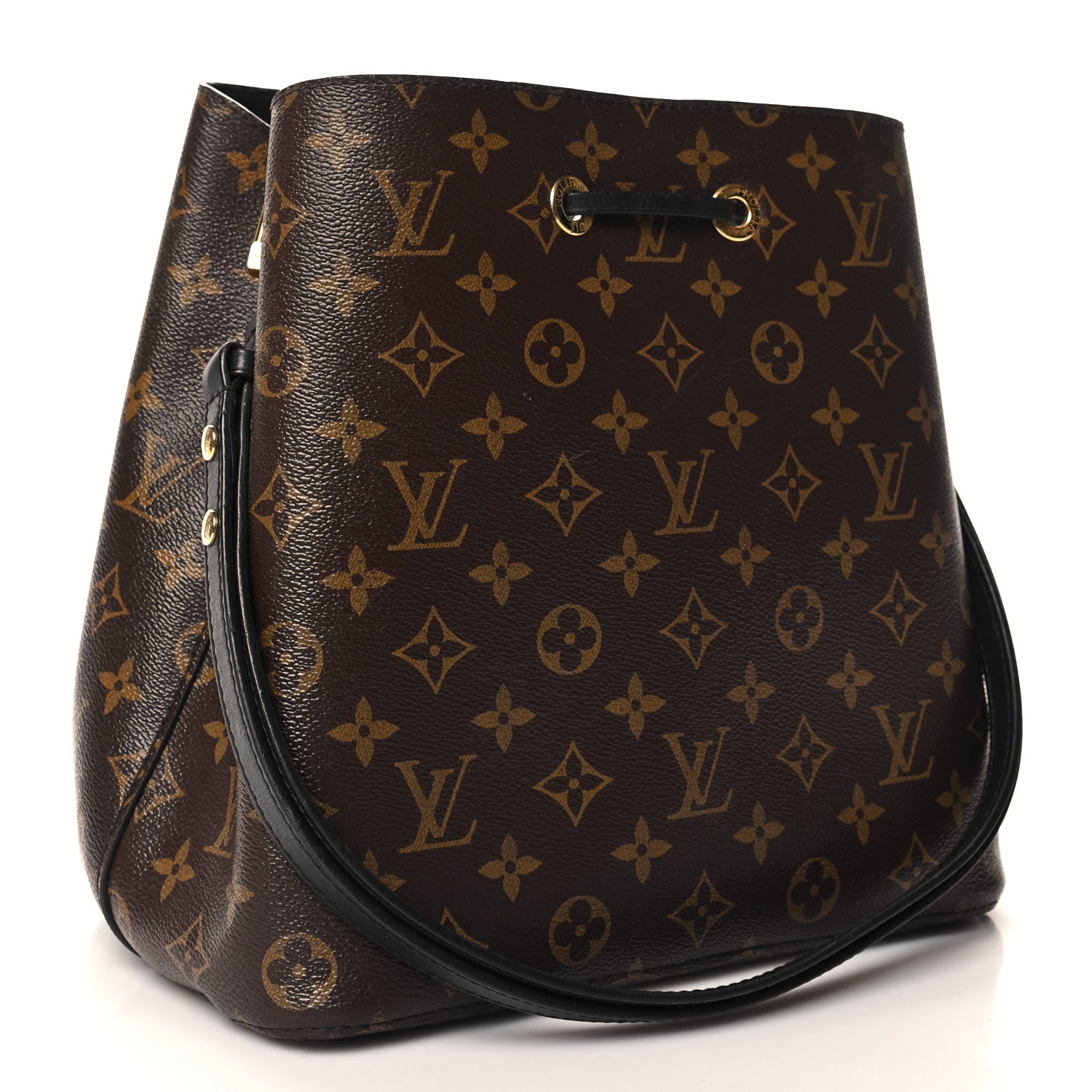 Louis Vuitton Monogram Neonoe MM Black 3 of 10