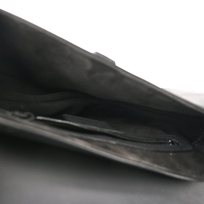 Christian Dior Ultra Matte Calfskin Saddle Bag With Strap Black 5 of 10