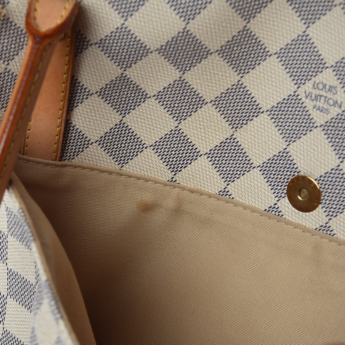 Damier Azur Figheri PM