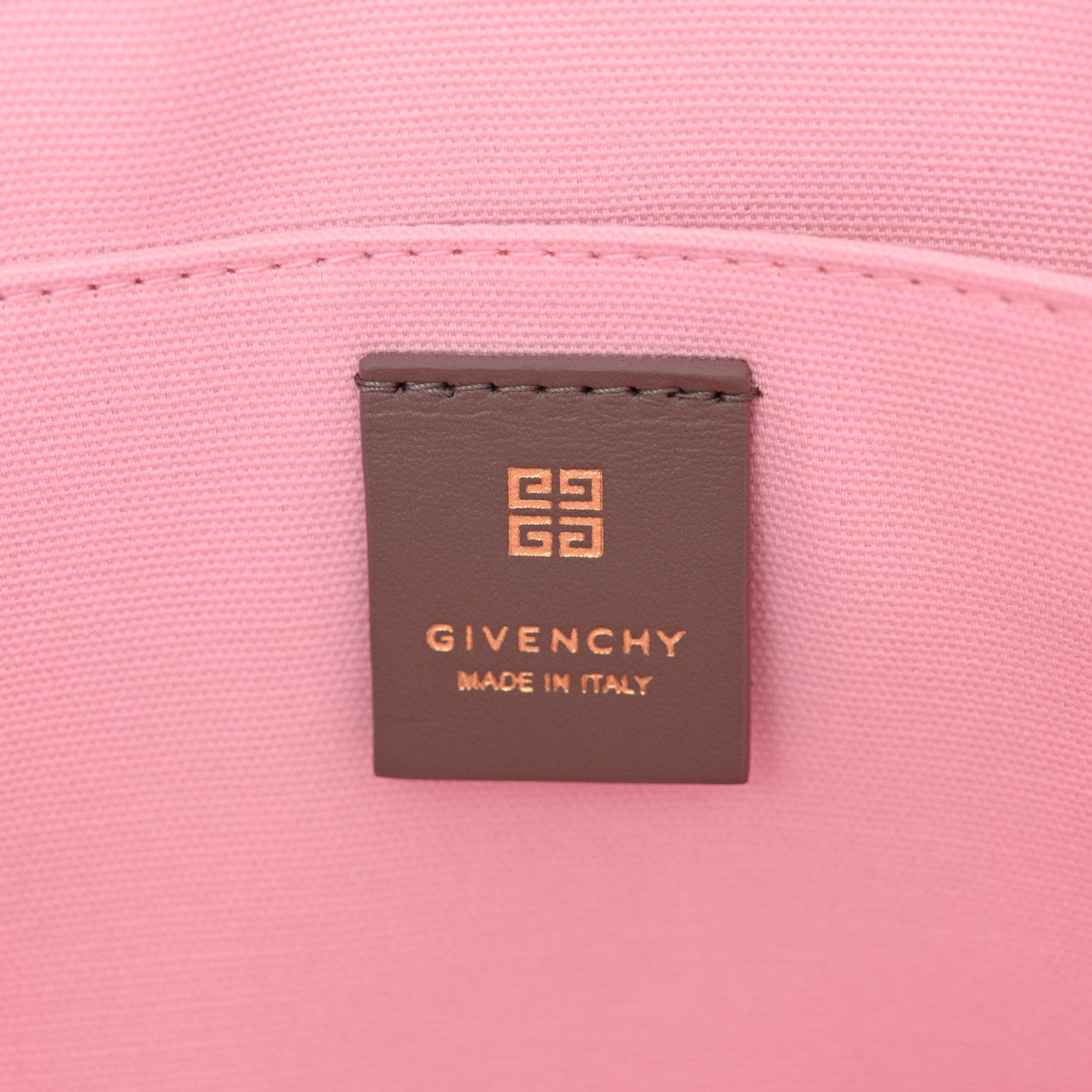 Givenchy Canvas Embroidered Medium G-Tote Grey Pink 6 of 11