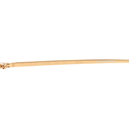 Gucci Metal Cat Eye Sunglasses GG0537S Gold Red 5 of 7